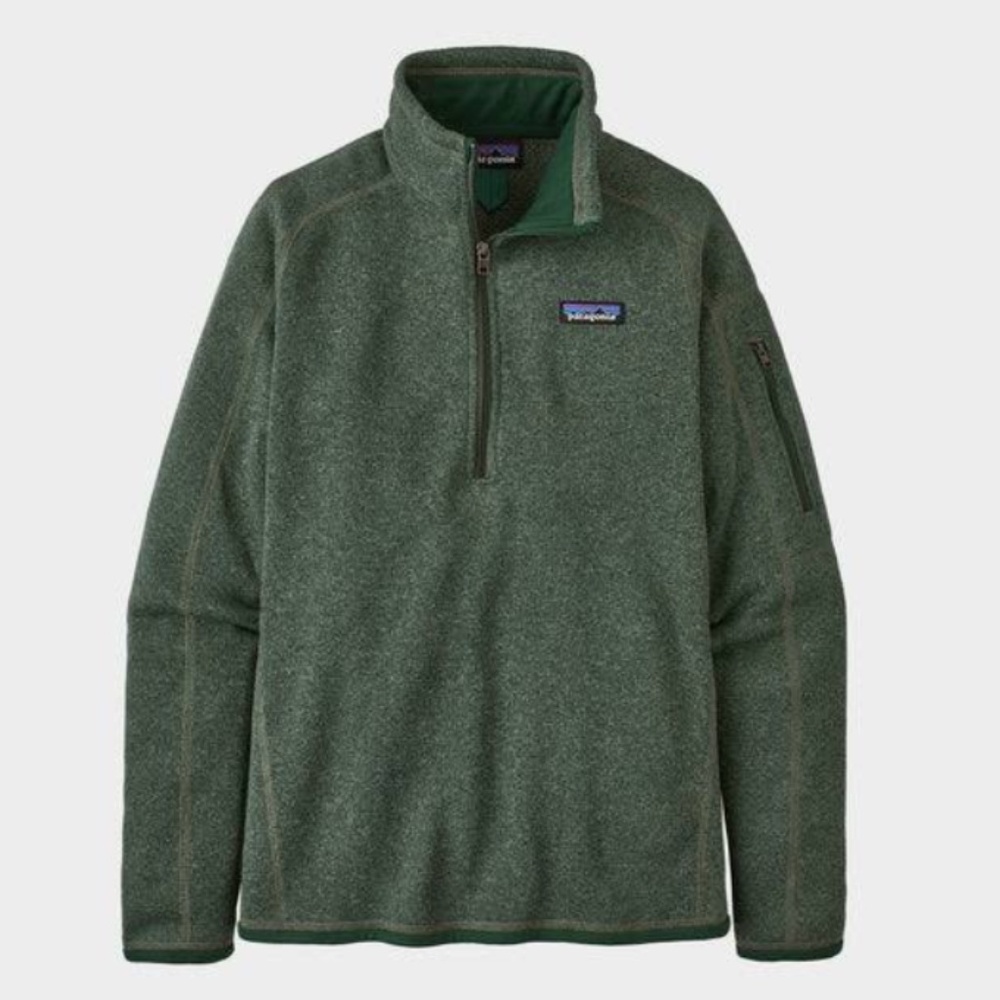Patagonia Women's Better Sweater 1/4-Zip Fleece (Green/Size S)